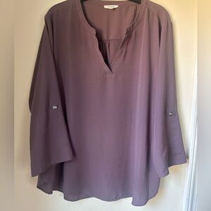 Maurices Women's Purple Blouse